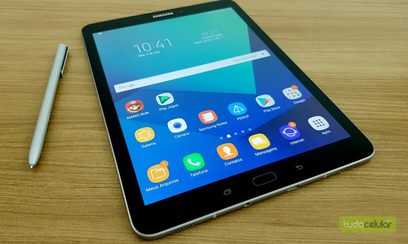 Android タブレット GALAXY Tab s3 Tablet Samsung Galaxy Tab S3 Preto com 9.7