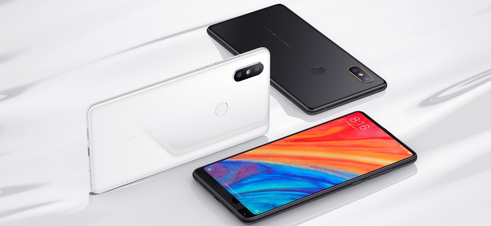 スマートフォン本体 Xiaomi Mi Mix 2S 8G/256G Windows Arm64 Xiaomi Mi Mix 2s é oficial! Snapdragon 845 e câmera dupla no páreo
