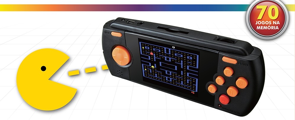 1001 jogos no Atari portátil da Tectoy 