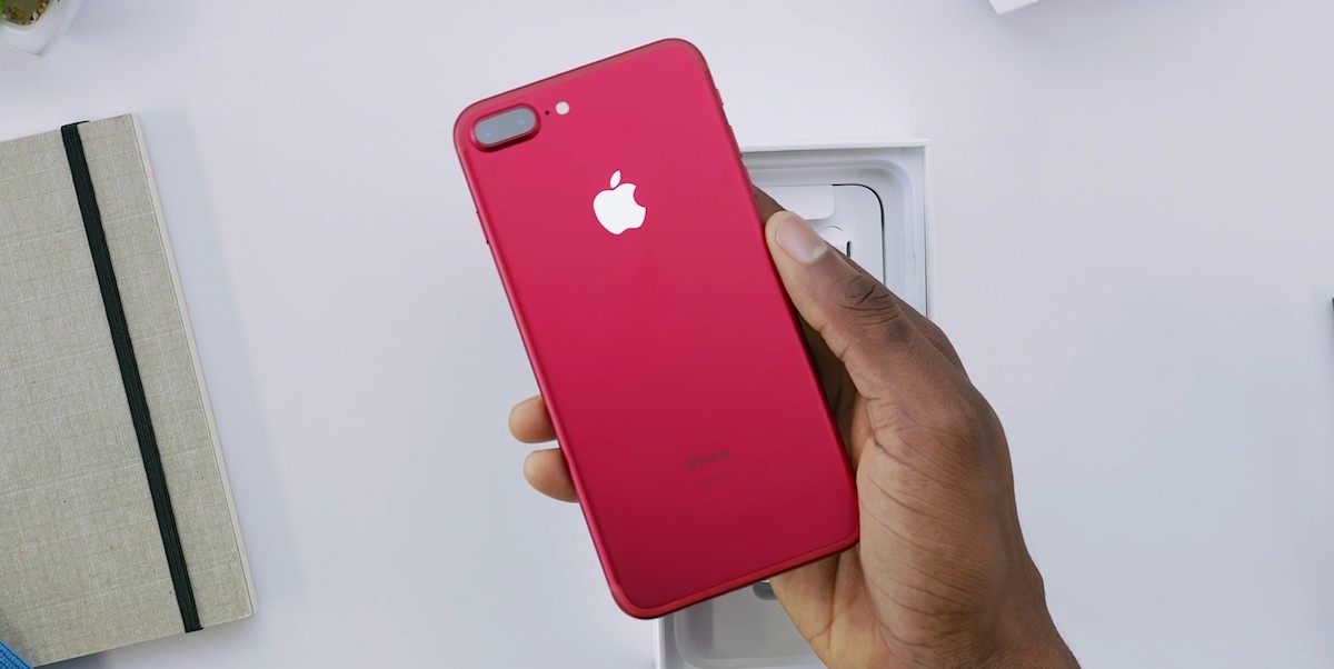 iPhone 7 (PRODUCT)RED não está mais sendo vendido no site da Apple