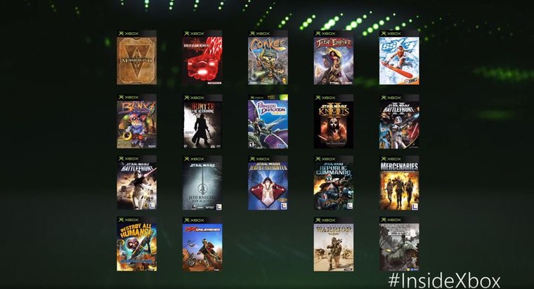 Pacote de Jogos Retrocompativeis Xbox 360 / One