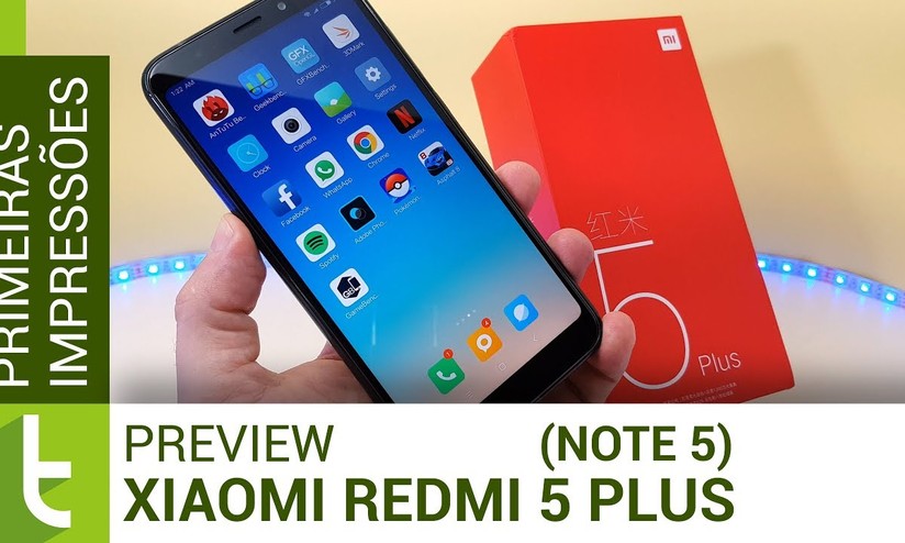 Xiaomi Redmi 5 Plus: intermediário com 