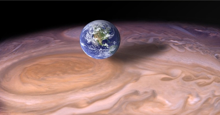 Hubble Registra Variação do Vento Na Grande Mancha Vermelha de Júpiter