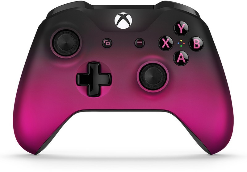 Controle xbox minecraft rosa