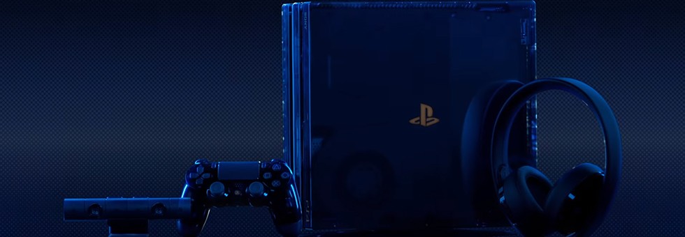 Sony revela edição limitada do PS4 Pro com visual transparente