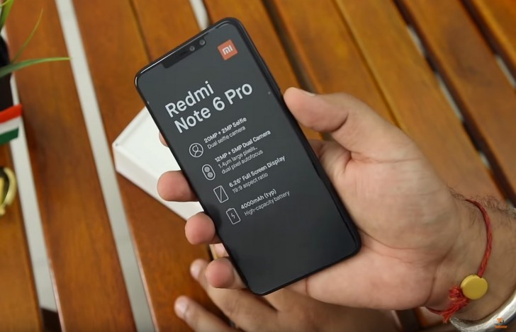 Xiaomi redmi note 6 pro dual android 8.1 tela 6.26 64gb camera cheap dupla 1