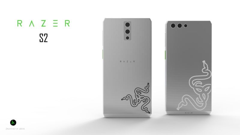 Razer Phone 2S é um conceito com alto falantes estéreo e bordas