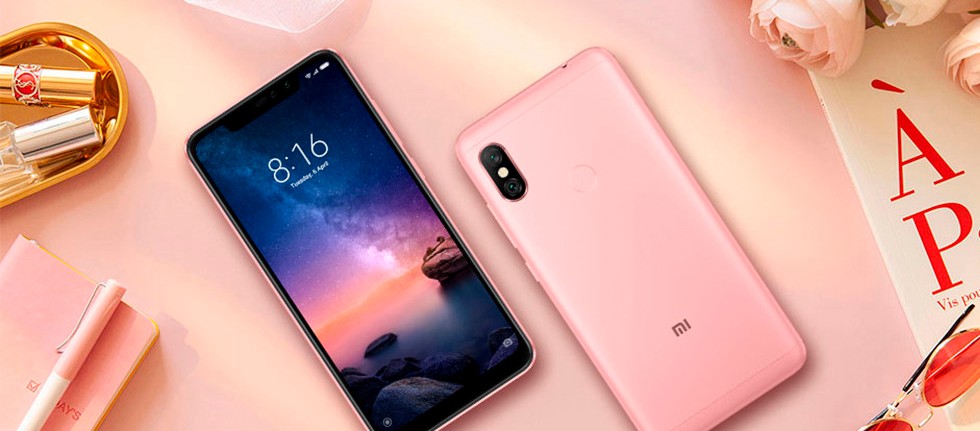 Redmi note 6 sales rosa