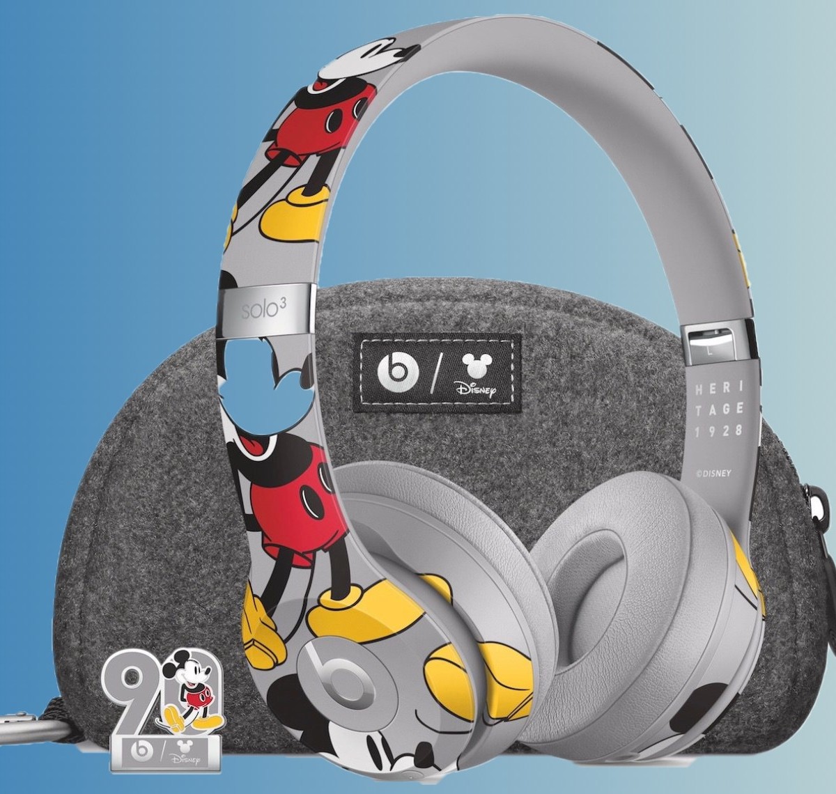 kankun 様 用Beats Solo 3 Mickey's Edition Fone de ouvido Beats Solo³ Wireless - Mickey's 90th anniversary