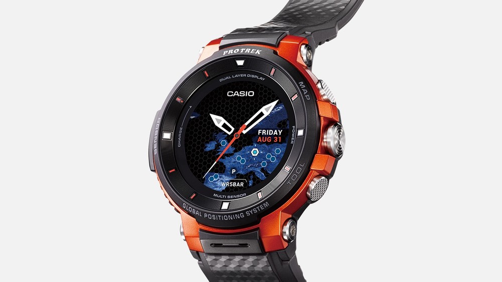 Casio confirma smartwatch WSD-F30 Pro Trek com Wear OS para 2019