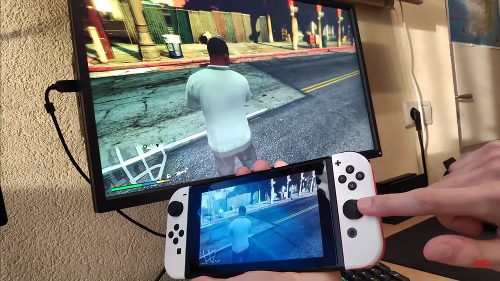 Avanço! Desbloqueio do Switch agora permite espelhamento do Windows para  jogos como GTA 