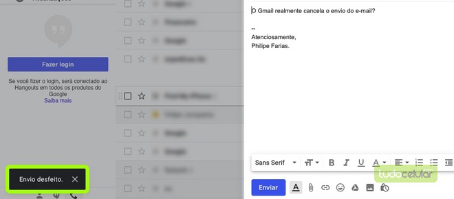 Cancelar Envio De Email Gmail Pelo Celular Tudocelular Ensina Como Cancelar O Envio De E Mails No Gmail Tudocelular Com