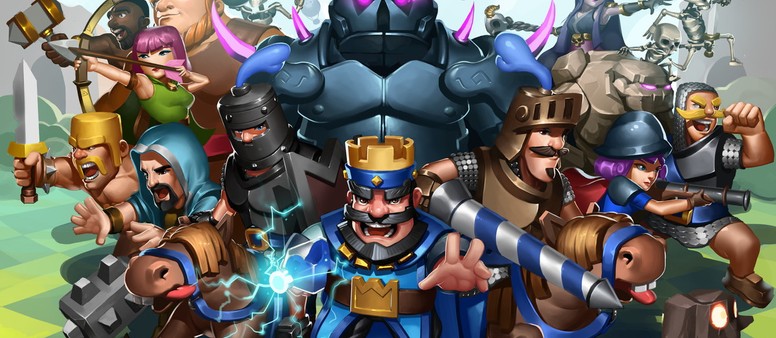 Clash Royale - Você já viu o Clash Royale antes de se tornar Clash Royale?  👑 Aqui está uma das primeiras imagens do jogo, tirada em fevereiro de  2015!