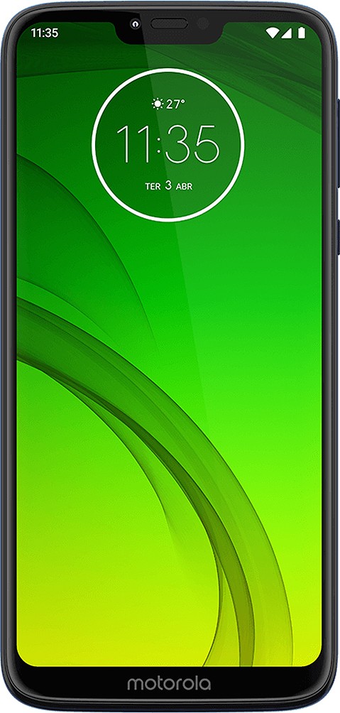 Motorola MOTO G7 Power - Teléfono inteligente Android GSM desbloqueado de  32 GB - Azul marino (renovado)