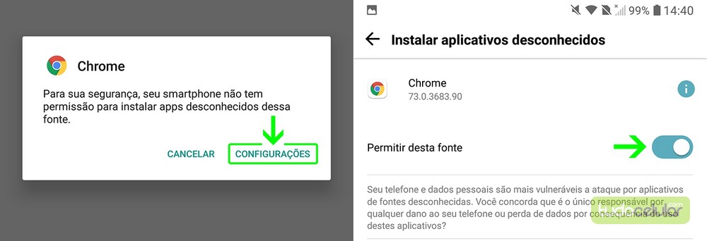 Como instalar aplicativos no Android