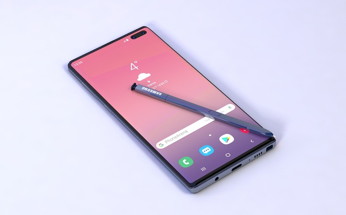 Samsung Galaxy Note 10 Pro surge em imagens vazadas com tela maior