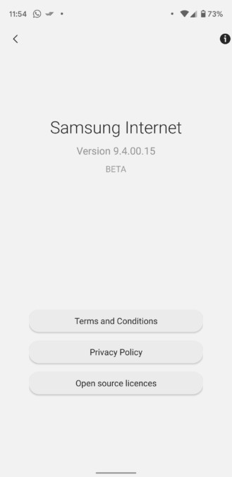 Samsung Internet Beta é atualizado com preenchimento automático de URLs,  histórico e mais 