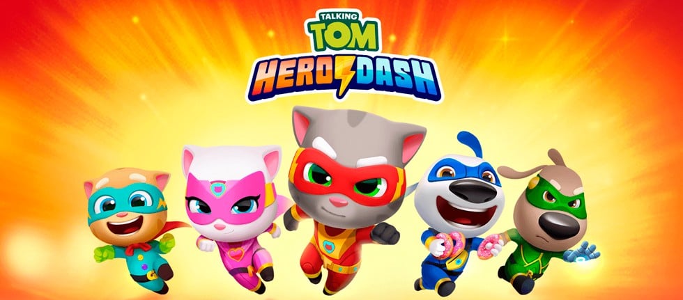 Talking Tom Hero Dash abre pré-registro para Android e iOS