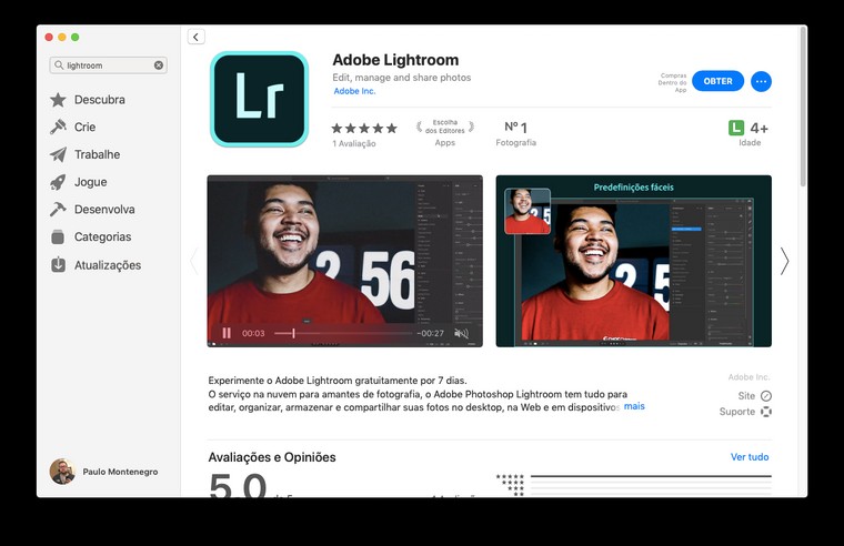 Adobe Lightroom e outros apps recebem selo de excelência da Google Play