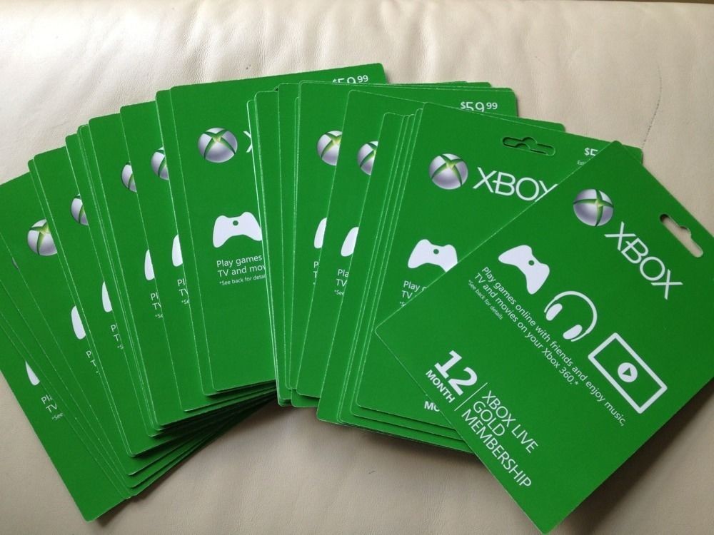 Comprar Cartão Xbox Live Gold - Assinatura 1 Mês