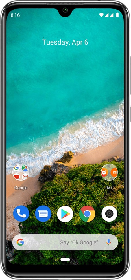 【値下げ】即日発送 ほぼ新品 Xiaomi Mi A3 4GB/64GB 黒スマートフォン本体