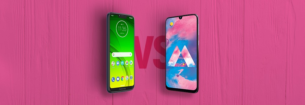 COMPARATIVO: Samsung M30 x Motorola G7 Plus 