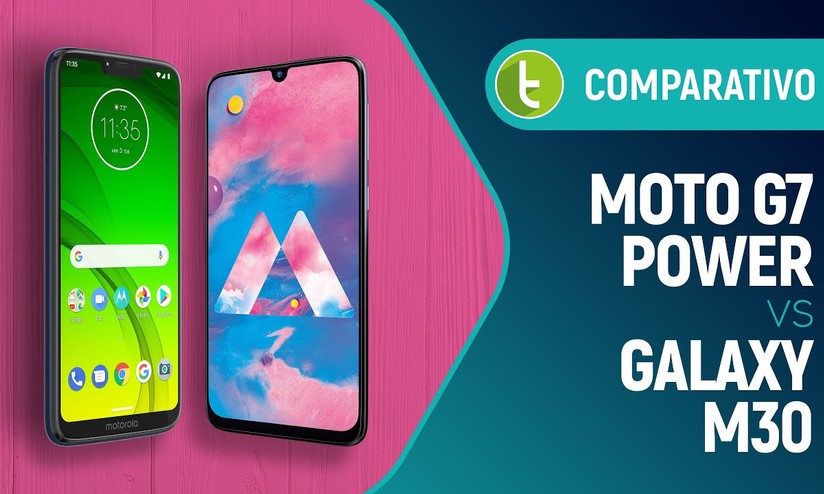 COMPARATIVO: Samsung M30 x Motorola G7 Plus 