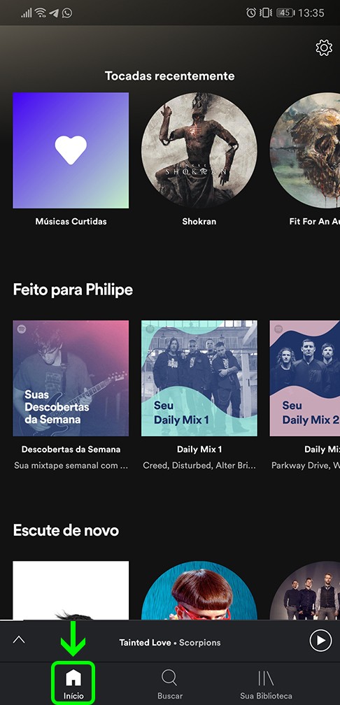 Como baixar músicas no Spotify - Positivo do seu jeito