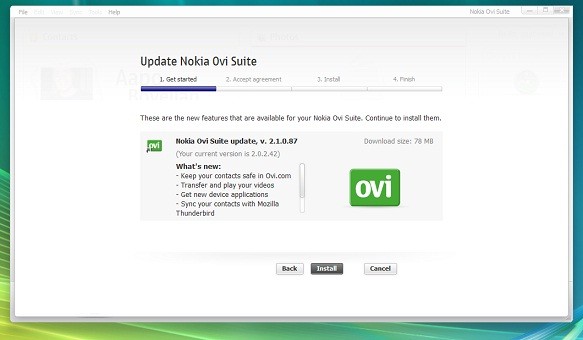 Ovi Suite 2.1 Sai Do Beta - Tudocelular.Com