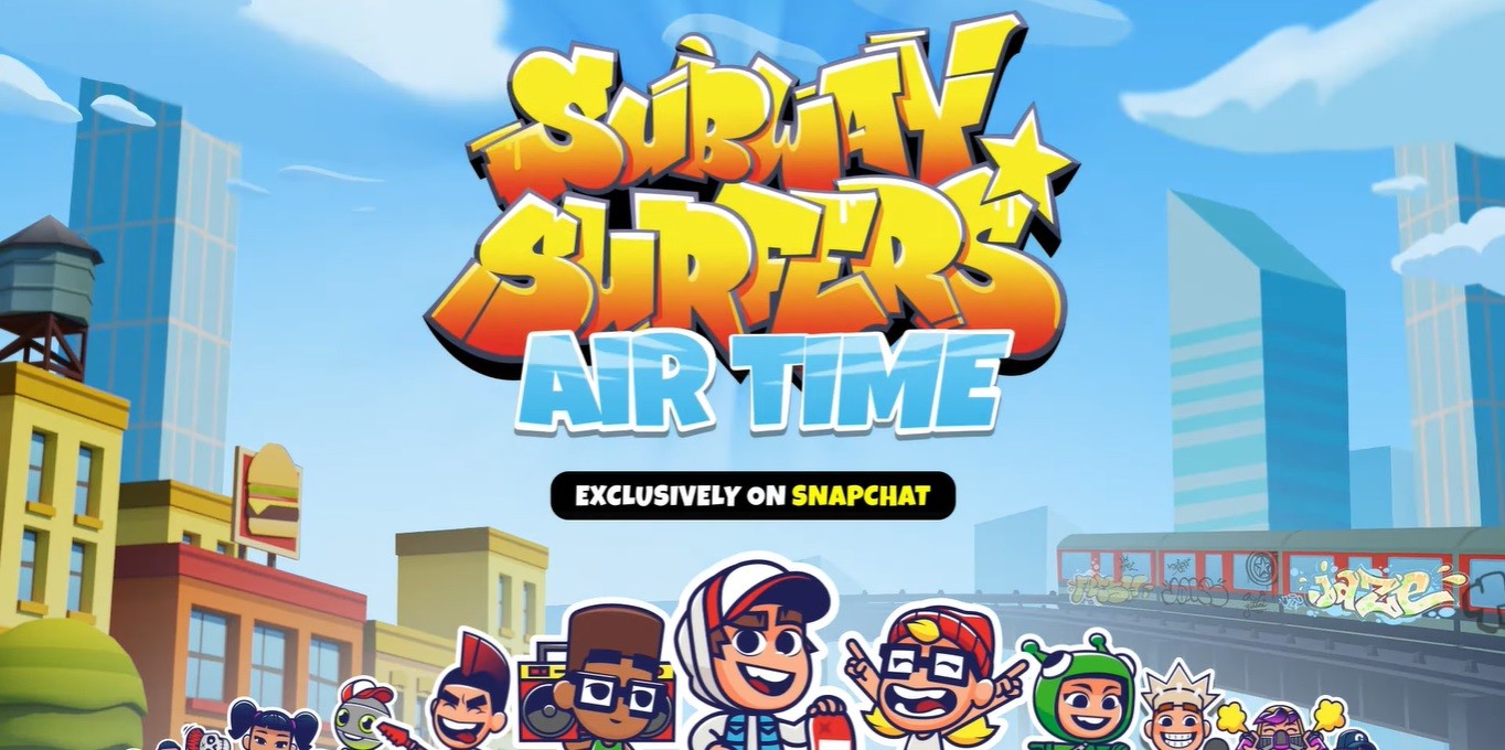 Subway Surfers Airtime é lançado com exclusividade ao Snap Games 