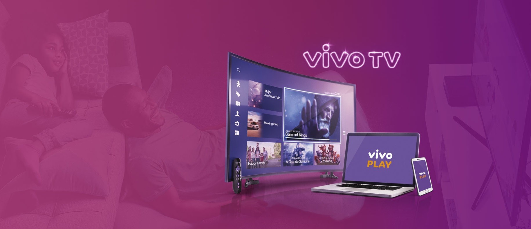 Vivo lança serviço de fibra com Netflix inclusa