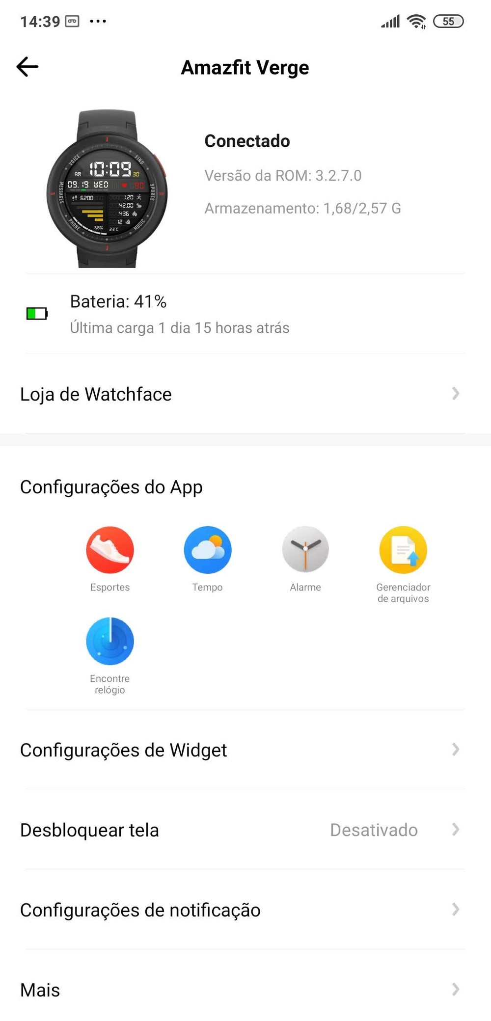 Amazfit verge responder whatsapp hotsell