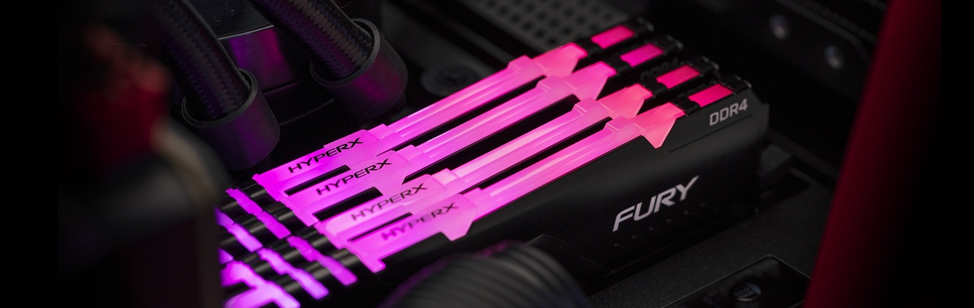 HyperX anuncia novas memórias Predator e Fury DDR4 RGB de até
