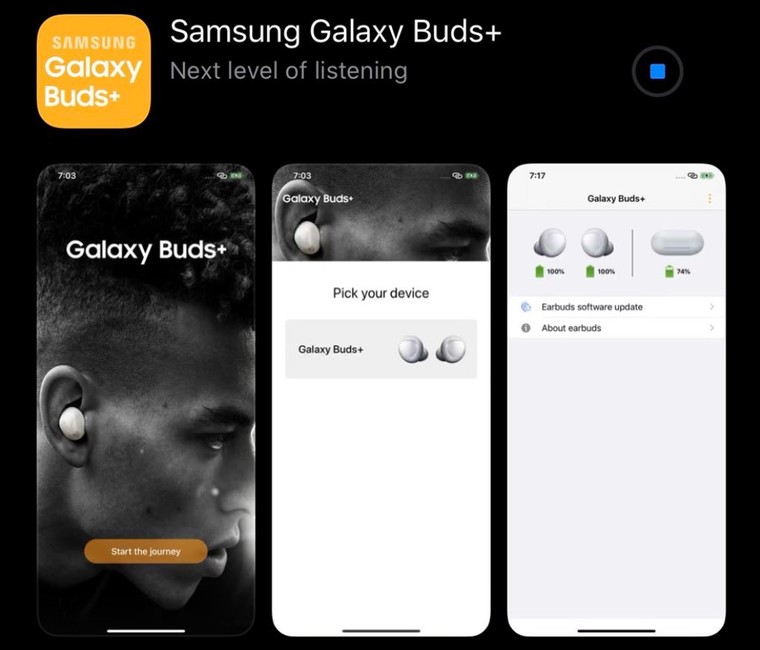 App galaxy buds online plus