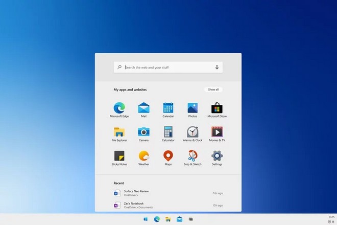 Que bonito é! Windows 10X Preview é lançado com interface renovada - TudoCelular.com