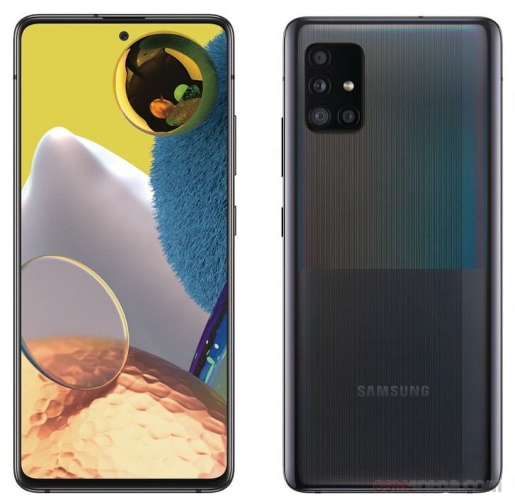 Samsung Galaxy A51 5G surge em imagens oficiais e mostra