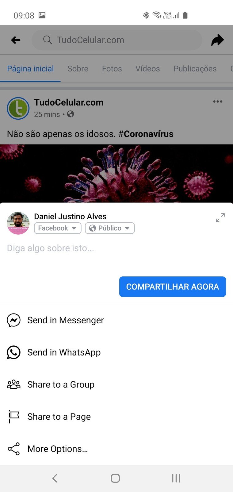 Android: como voltar a abrir links do Facebook diretamente no