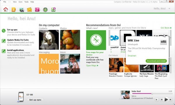 Nokia Ovi Suite 3. 1. 1. 75 Sai Do Beta - Tudocelular.Com