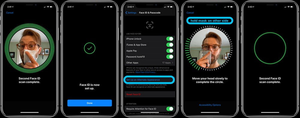 iPhone: como fazer o Face ID reconhecer rosto com máscara