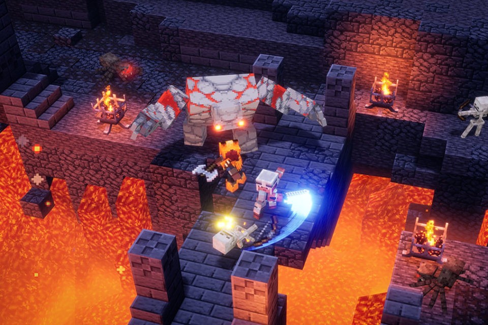 Minecraft Dungeons será o próximo título dos Testes de Jogos do