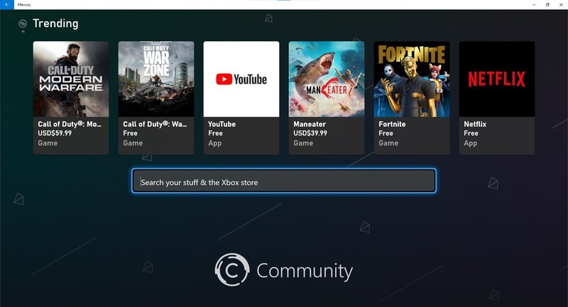 Xbox Store  Vazamento mostra novo visual da plataforma