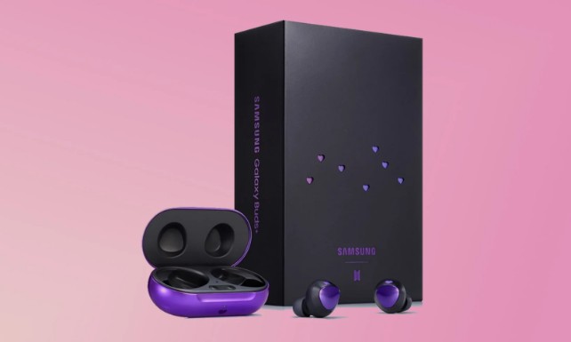 Galaxy Buds Plus edição BTS tem detalhes revelados em