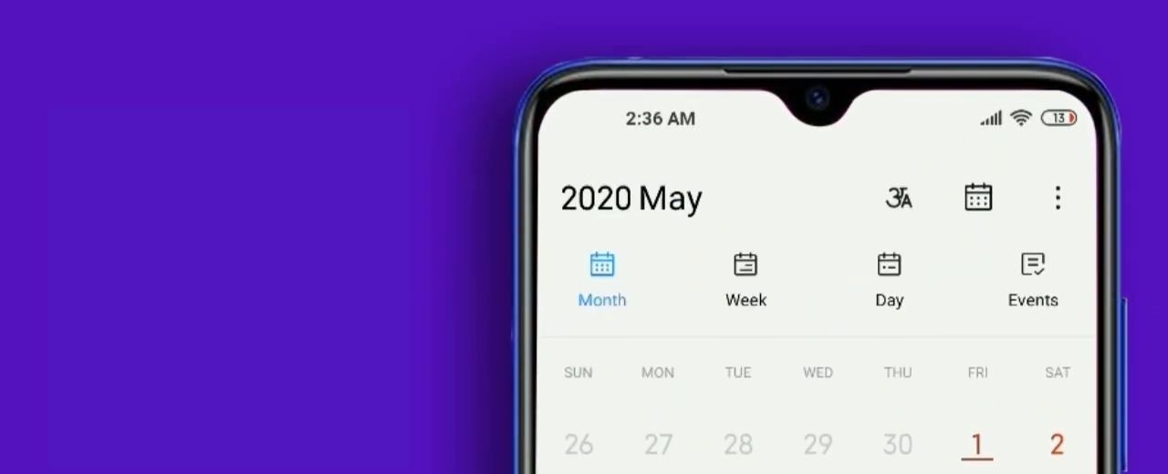 Mi Calendar chega à Play Store para usuários de aparelhos da Xiaomi