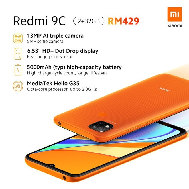 Xiaomi lança novos Redmi 9A e 9C com processador MediaTek e preço ...