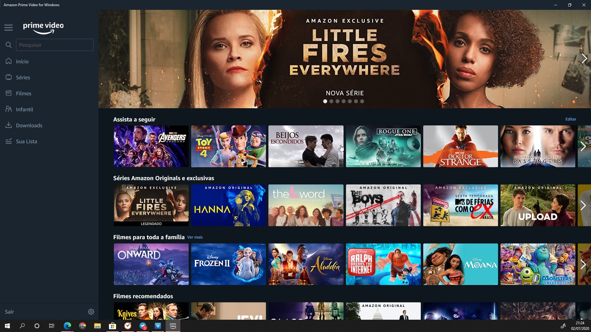 ver prime video sin conexion