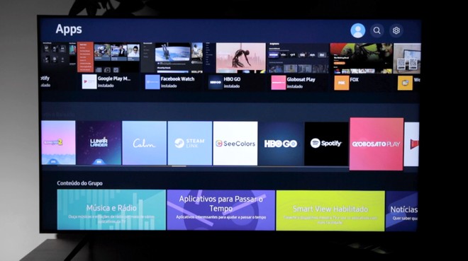 Spotify samsung smart tv free apps