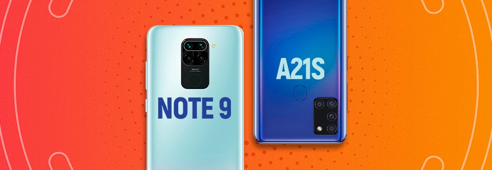 Galaxy A21s vs Redmi Note 9: Samsung ou Xiaomi em outra batalha?  |  Comparativo