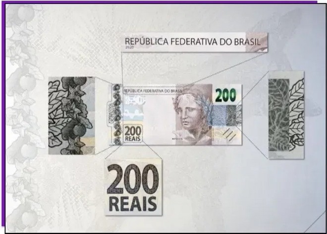 Nova cédula de R$ 200 é lançada; veja como identificar se uma nota é falsa 31