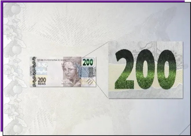 Nova cédula de R$ 200 é lançada; veja como identificar se uma nota é falsa 32