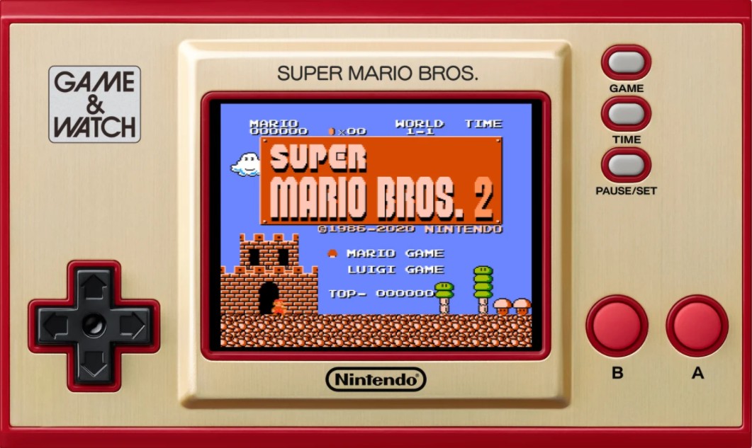 Nintendo anuncia Game & Watch de Super Mario Bros.